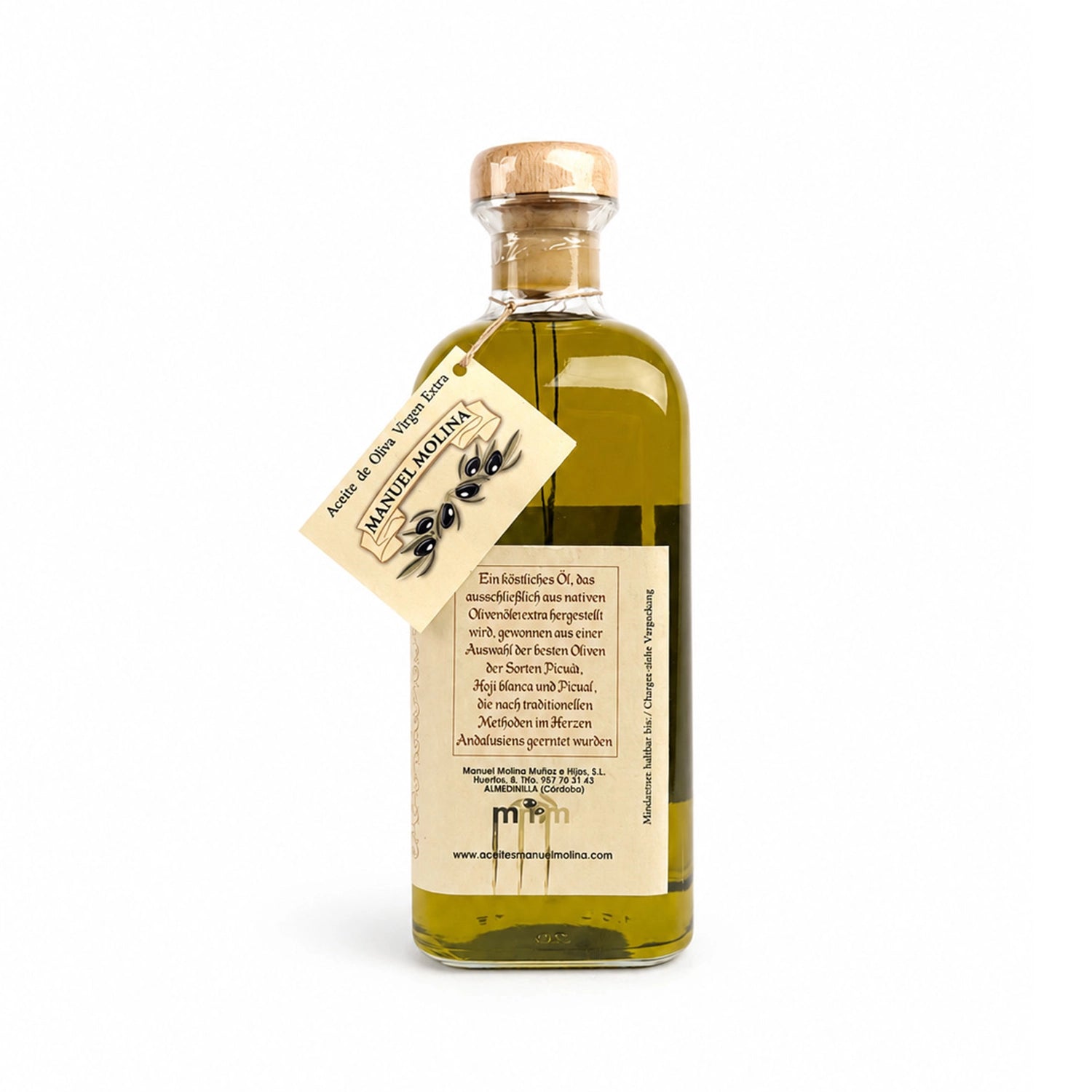 Manuel Molina | Natives Olivenöl Extra – Glasflasche