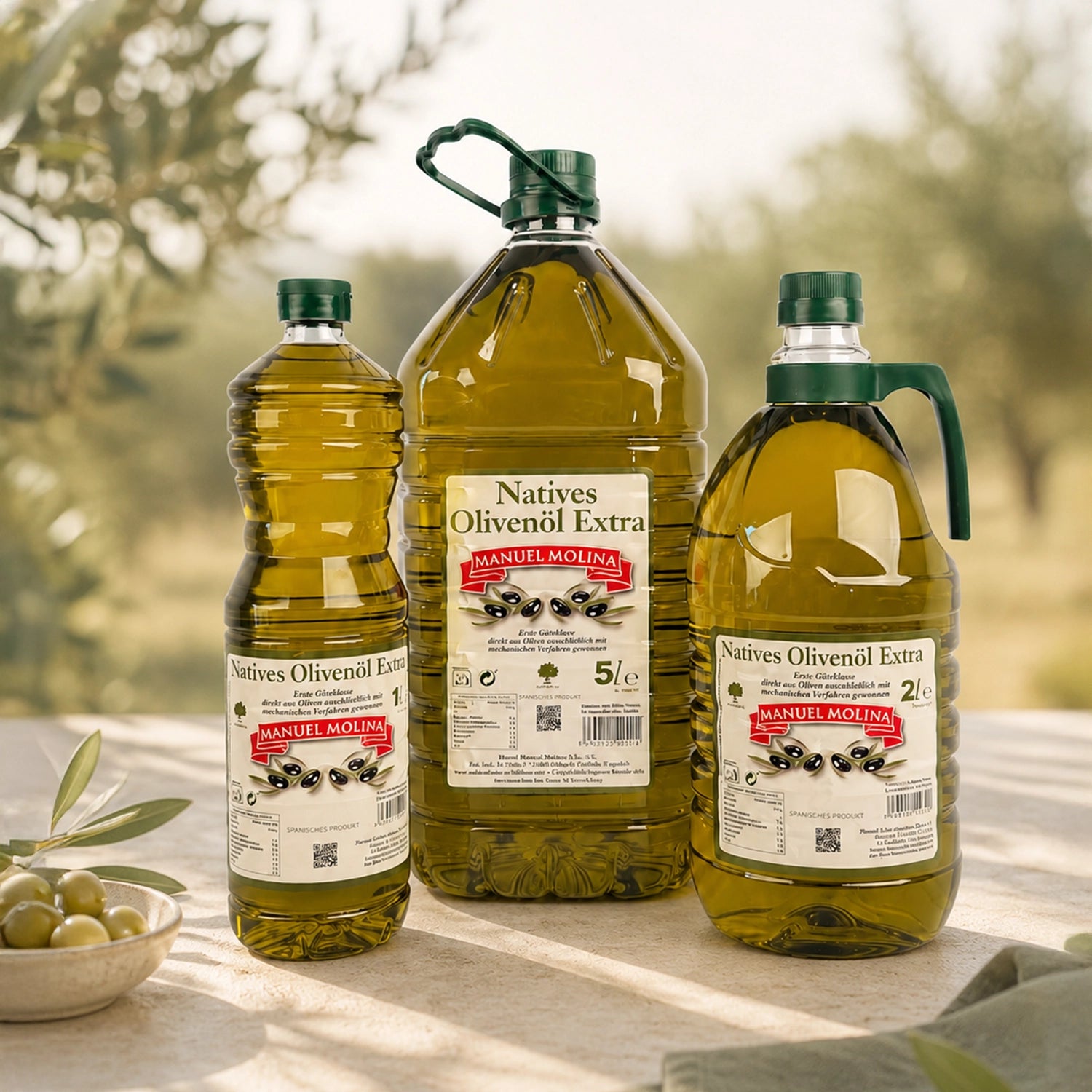 Manuel Molina | Natives Olivenöl Extra – PET-Flasche